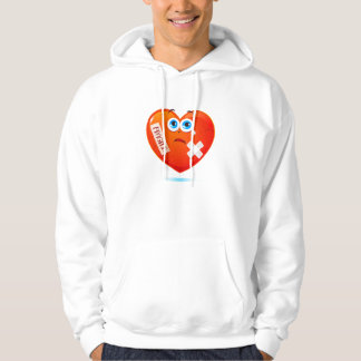 Fragile heart hoodie