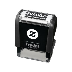 Fragile Self-inking Stamp