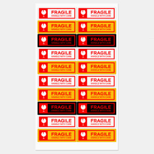 Fragile Stickers Handle with Care