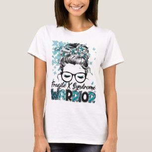 Fragile X Syndrome Warrior Women Girl Survivor T-Shirt