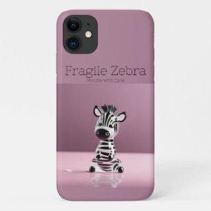 Fragile Zebra: Handle with Care Case-Mate iPhone Case