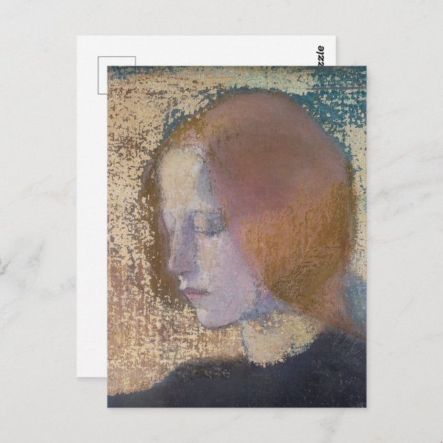 Fragment by Helene Schjerfbeck Postcard (Front/Back)