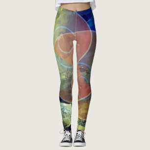 Fragment Modern Art  Leggings