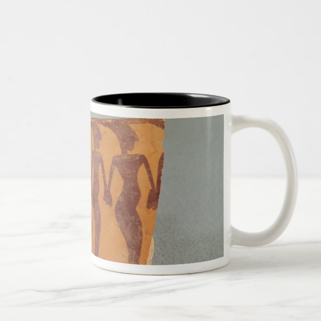 Fragment of pottery Two-Tone coffee mug (Right)