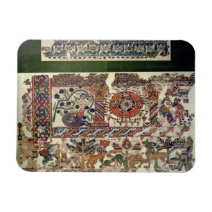 Fragment of textile depicting Jonah and the Whale Magnet