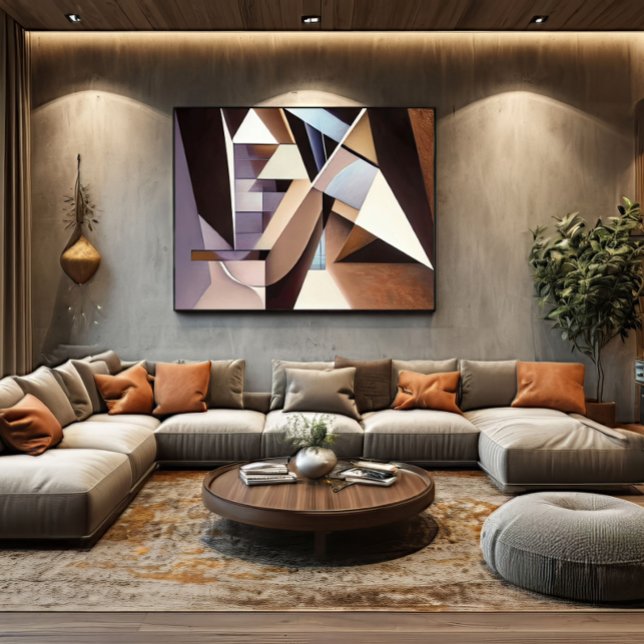 Fragmented Architecture Canvas Print (Creator Uploaded)