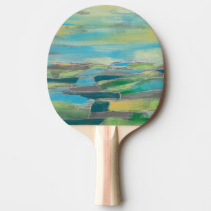 Fragmented Field I Ping Pong Paddle