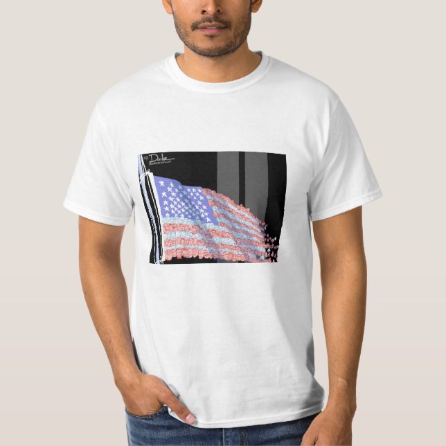 Fragmented flag T-Shirt (Front)