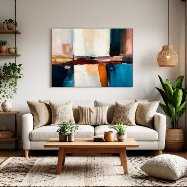 Fragmented Horizon Canvas Print (Creator Uploaded)