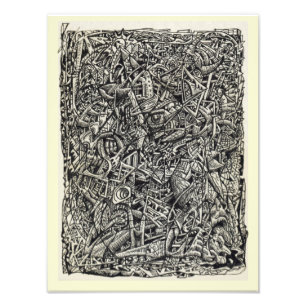 Fragmented photo print