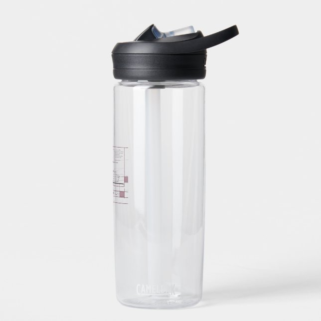 Fragmented Reality – Architectural Expression Water Bottle (Left)