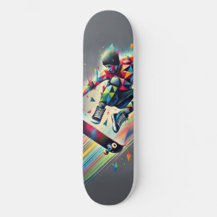 Fragmented Skater Skateboard