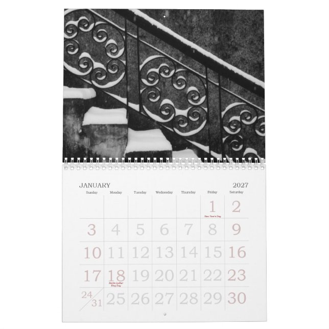 fragments of portland calendar (Jan 2027)