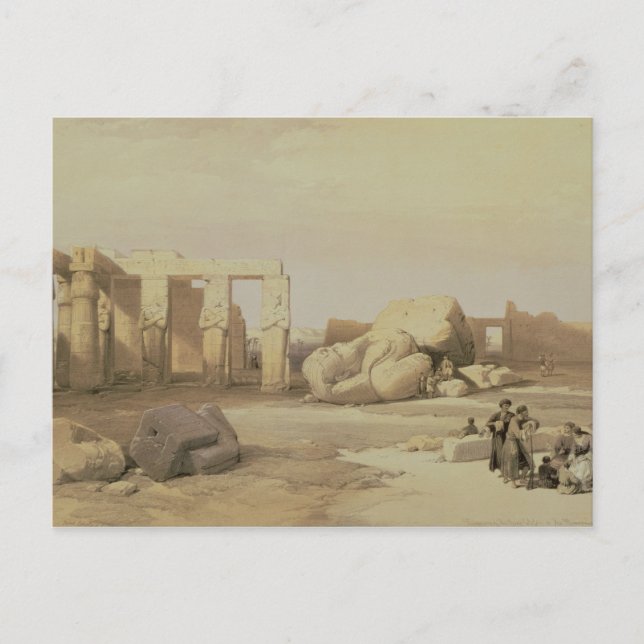 Fragments of the Great Colossus Postcard (Front)