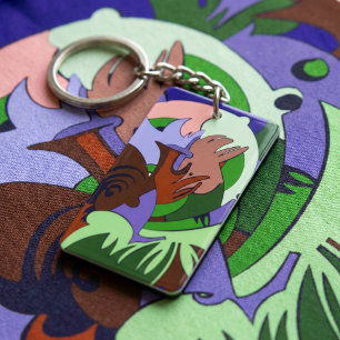 Fragments of Time Key Ring