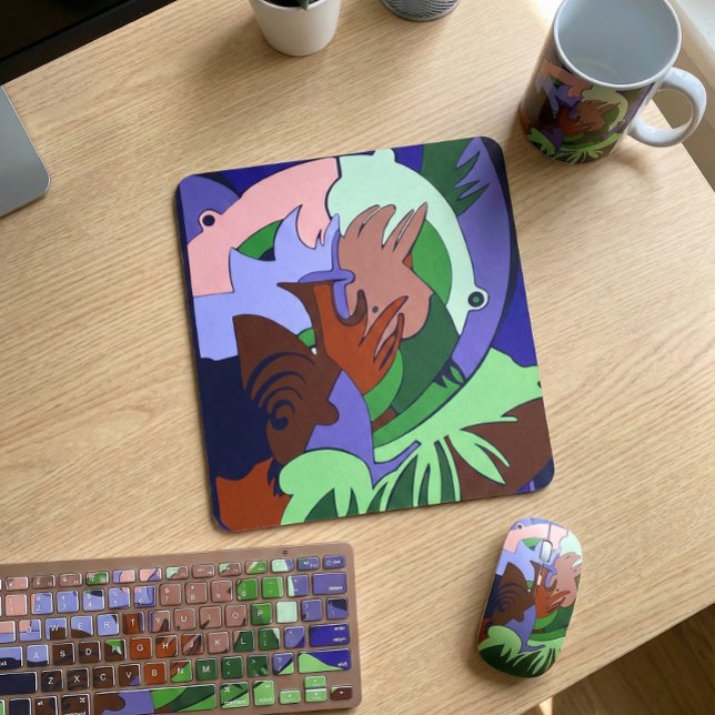Fragments of Time Mouse Pad (Creator Uploaded)