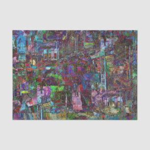 fragments tissue paper