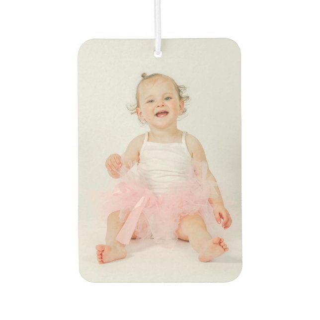 fragrance tree with own photo car air freshener (Front)