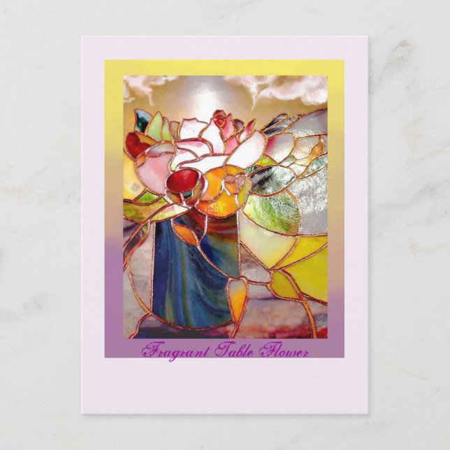 Fragrant  Flower ANNIVERSARY CARDS (Front)