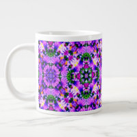 Fragrant herb flower pattern.