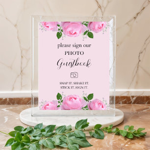Fragrant Pink Roses , Photo Guestbook