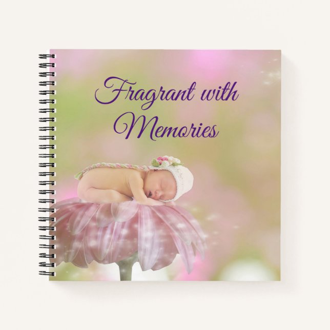 Fragrant with Memories Baby Journal (Front)