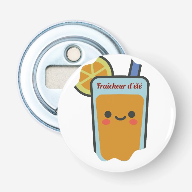 Fraîcheur d'été bottle opener (Front)