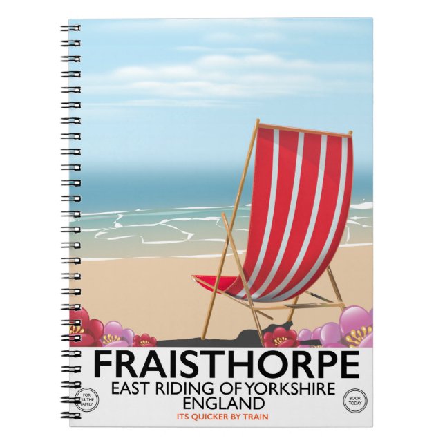 Fraisthorpe East Riding of Yorkshire, England. Notebook (Front)