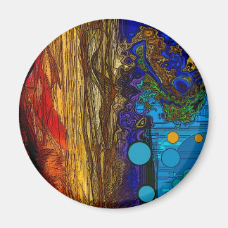 Fram - Abstract Art Magnet