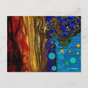 Fram - Abstract Art Postcard