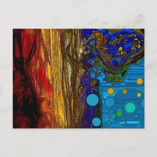 Fram - Abstract Art Postcard