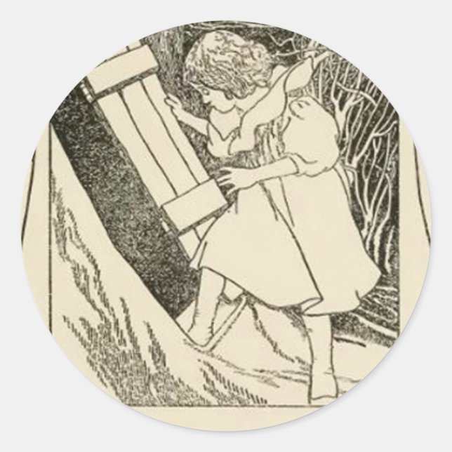 Frame8 Classic Round Sticker (Front)