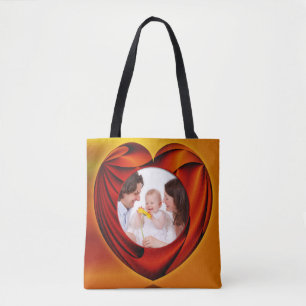 Frame - Heart of Life + your Photo Tote Bag