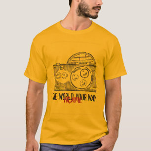 Frame The World Your Way Photography  T-Shirt