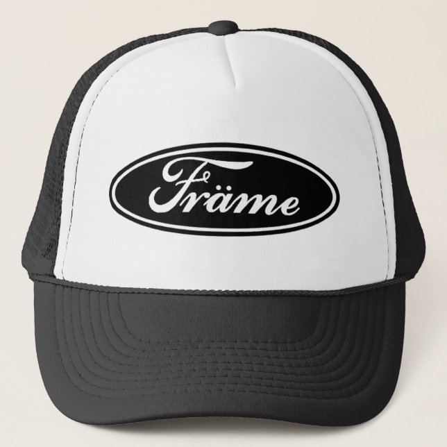FRÄME!!!! TRUCKER HAT (Front)