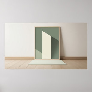 Frame tv design poster