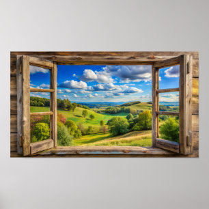 Frame tv design poster