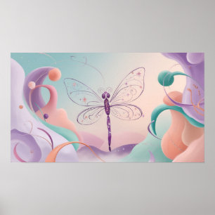 Frame tv design poster