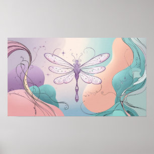 Frame tv design poster