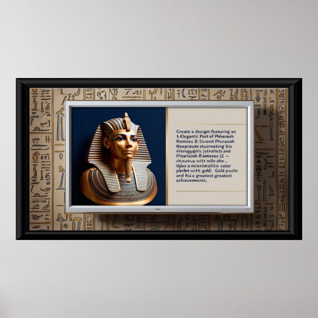 Frame TV Pharaonic Poster (Front)
