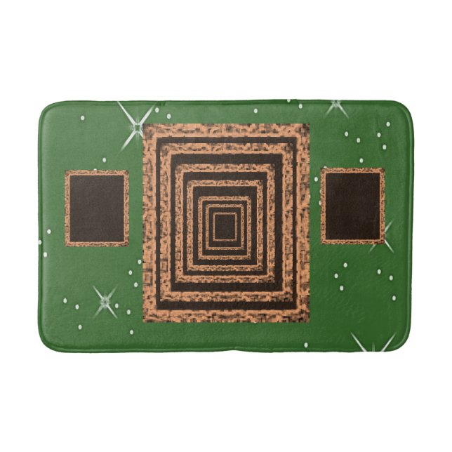 framed bathroom bathmat (Front)