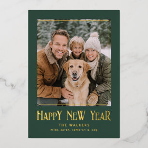 Framed Classic New Year Photo