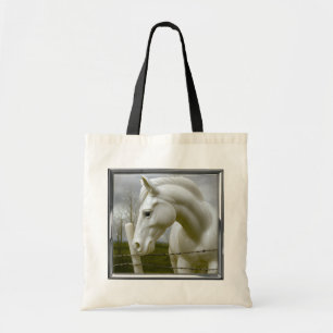 Framed Equine Elegance Tote Bag