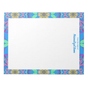 Framed Fiesta Unlined Notepad