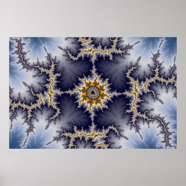 Framed - Fractal Poster (Front)