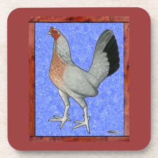 Framed Game Hen Coaster