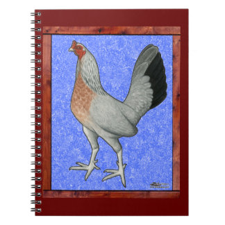 Framed Game Hen Spiral Notebook