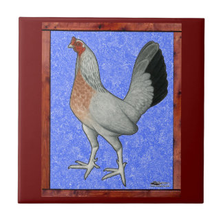 Framed Game Hen Tile
