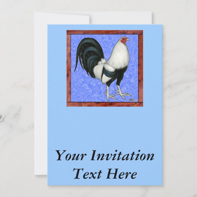 Framed Gamecock Invitation (Front)
