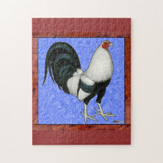 Framed Gamecock Jigsaw Puzzle